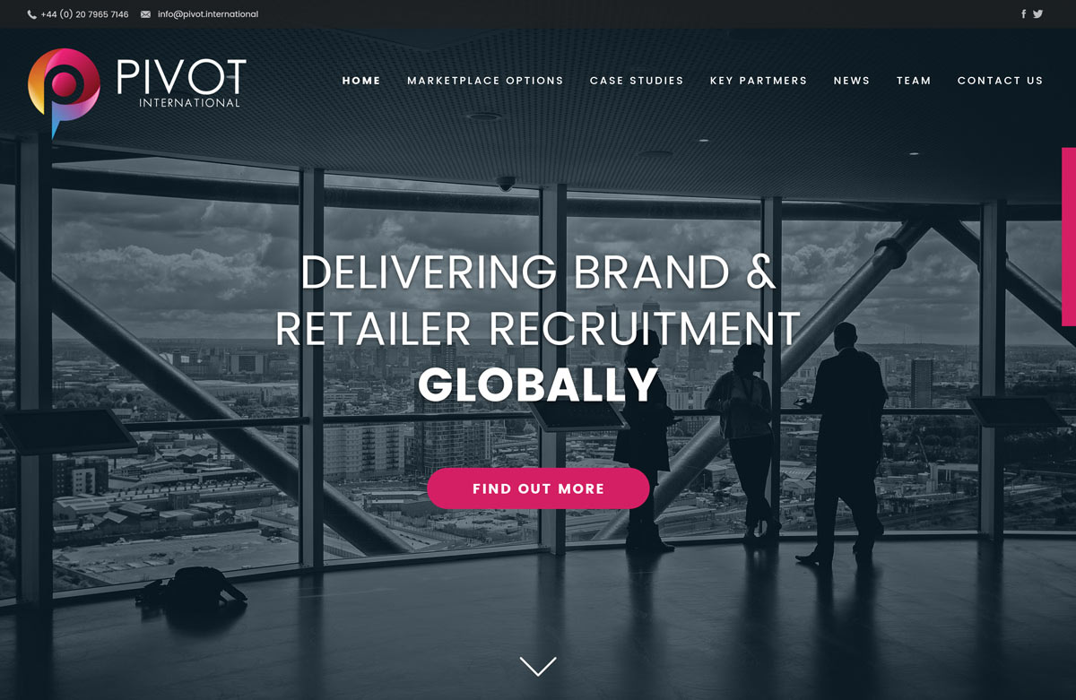 Technology Company Website - Innovation Focused Design